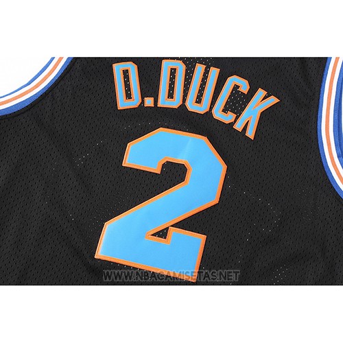 Camiseta Tune Squad D.duck NO 2 Negro